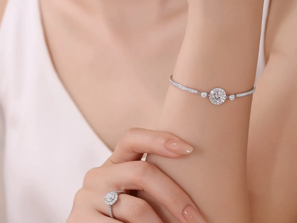 Bracciale Cyre The Solstice diamante lab-grown 1ct in platino PT950