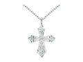Collana Cyre The Crux con diamante lab-grown 1ct taglio brillante in oro bianco 18K