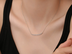 Collana Cyre The Arcus indossata - Diamante Lab-Grown 0.9ct Oro 18K - Cyrediamond