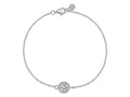 Bracciale Cyre The Sol diamante lab-grown 1ct in oro bianco 18K