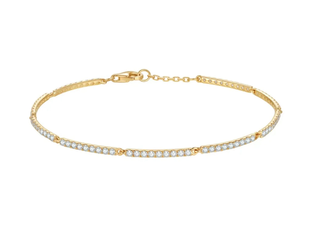Bracciale Cyre The Radiolus diamante lab-grown 1.21ct in oro giallo 18K