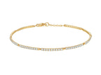 Bracciale Cyre The Radiolus diamante lab-grown 1.21ct in oro giallo 18K