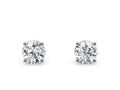 The First Sight lab-grown diamond earrings in Platinum — Cyrediamond