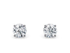 The First Sight lab-grown diamond earrings in Platinum — Cyrediamond