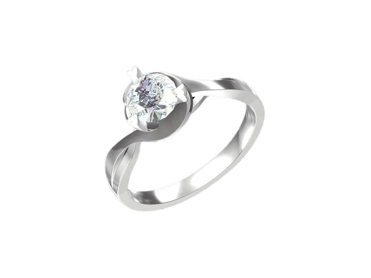 Anello Cyre-The Entwine (Diamante Lab-Grown)