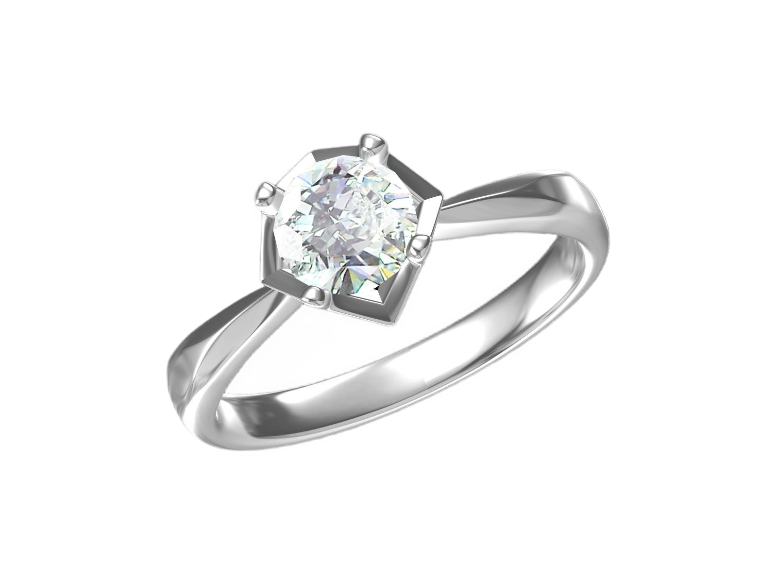 Anello Cyre-The Prism (Diamante Lab-Grown)