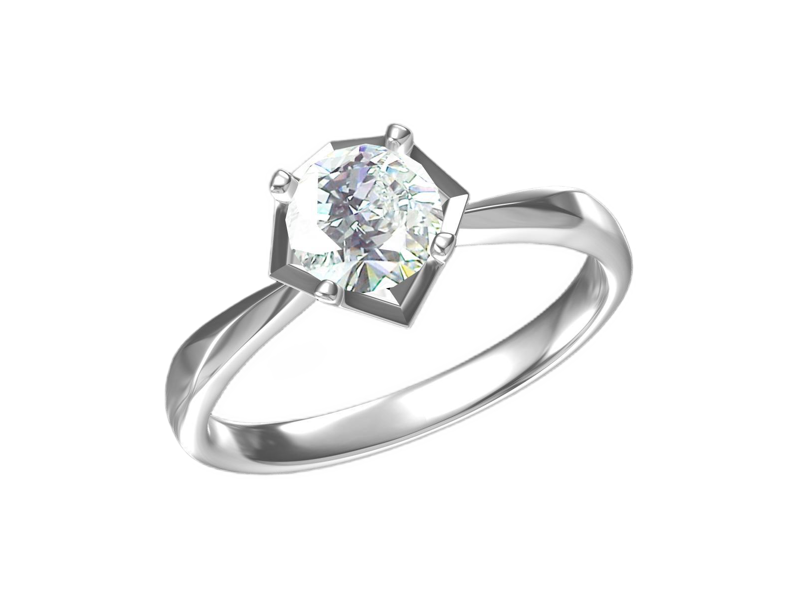 Anello Cyre-The Prism (Diamante Lab-Grown)