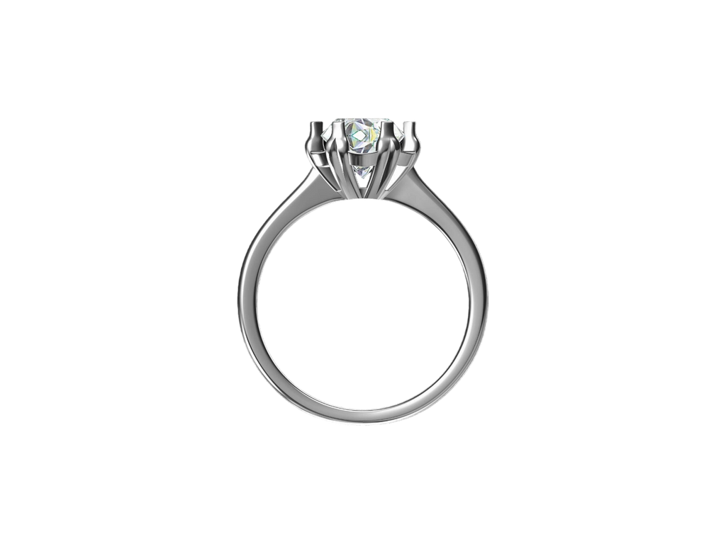 Anello Cyre-The Shadow Petals (Diamante Lab-Grown)