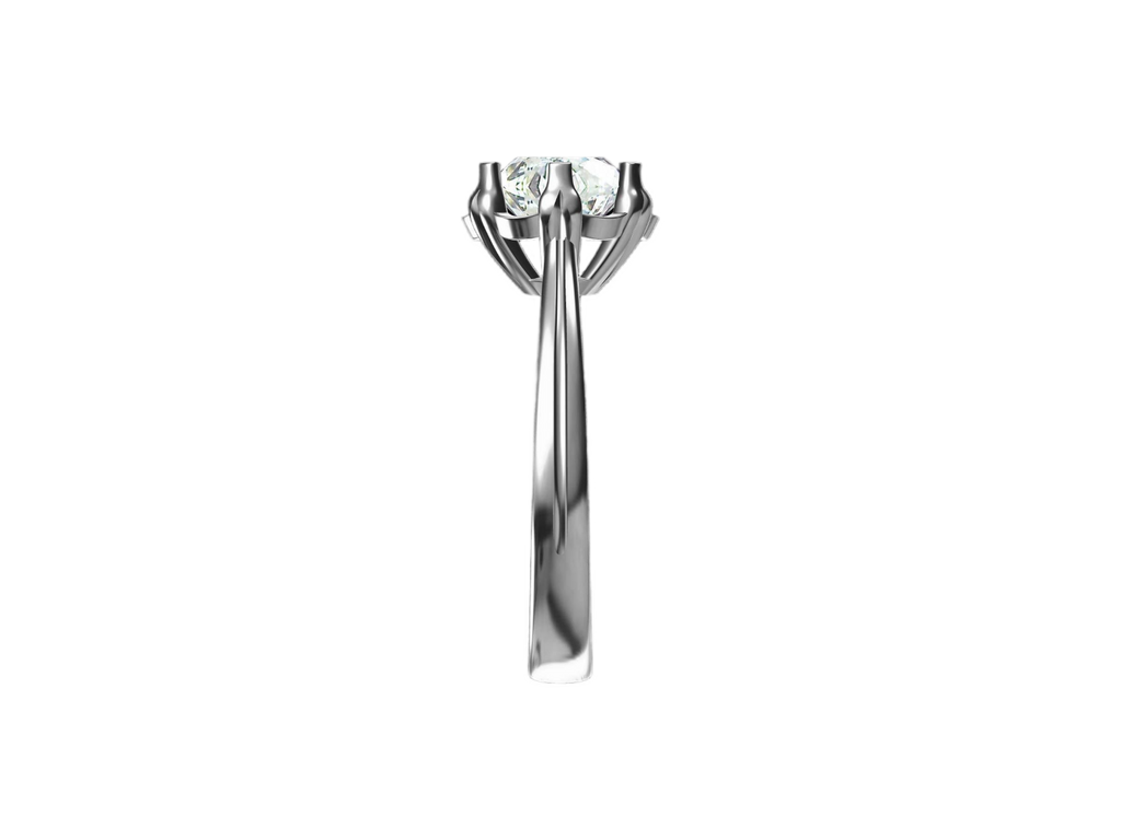 Anello Cyre-The Shadow Petals (Diamante Lab-Grown)