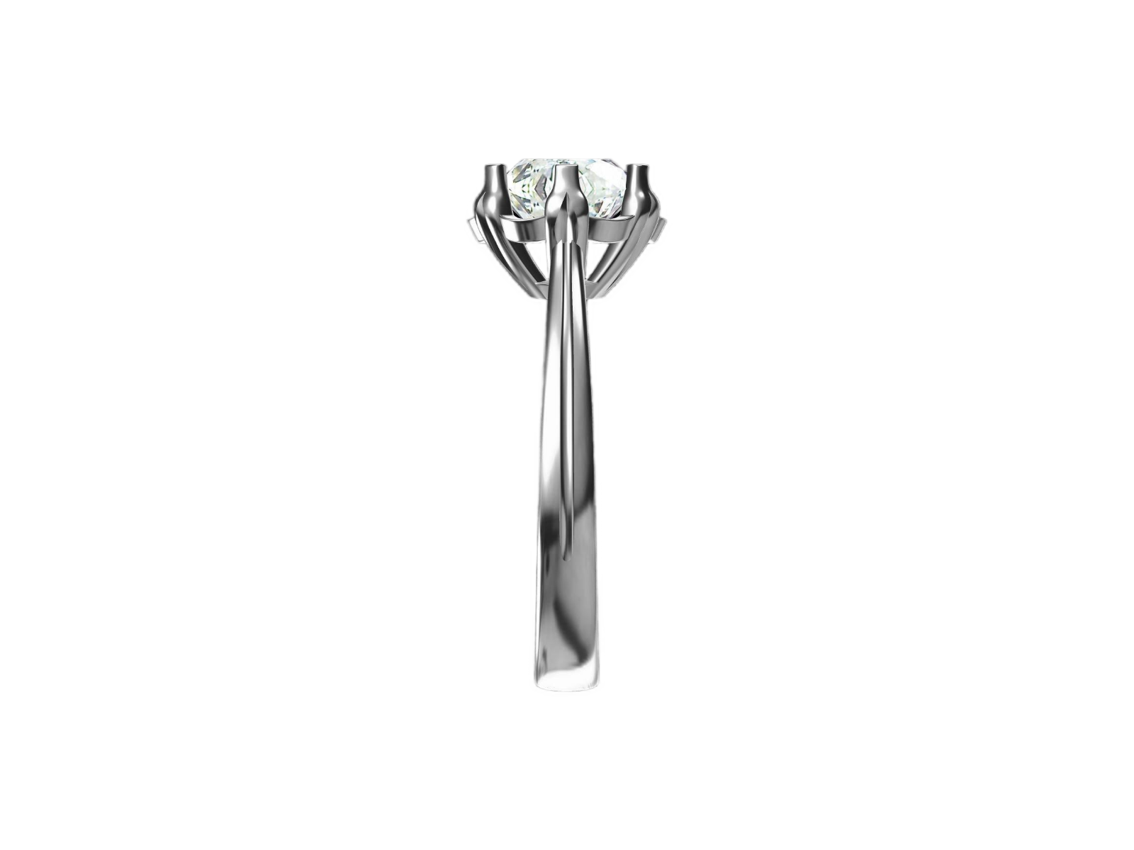 Anello Cyre-The Shadow Petals (Diamante Lab-Grown)