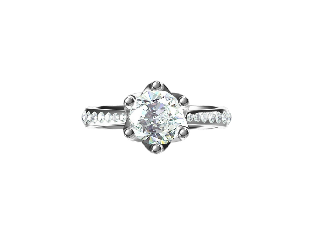 Anello Cyre-The Light Steps (Diamante Lab-Grown)