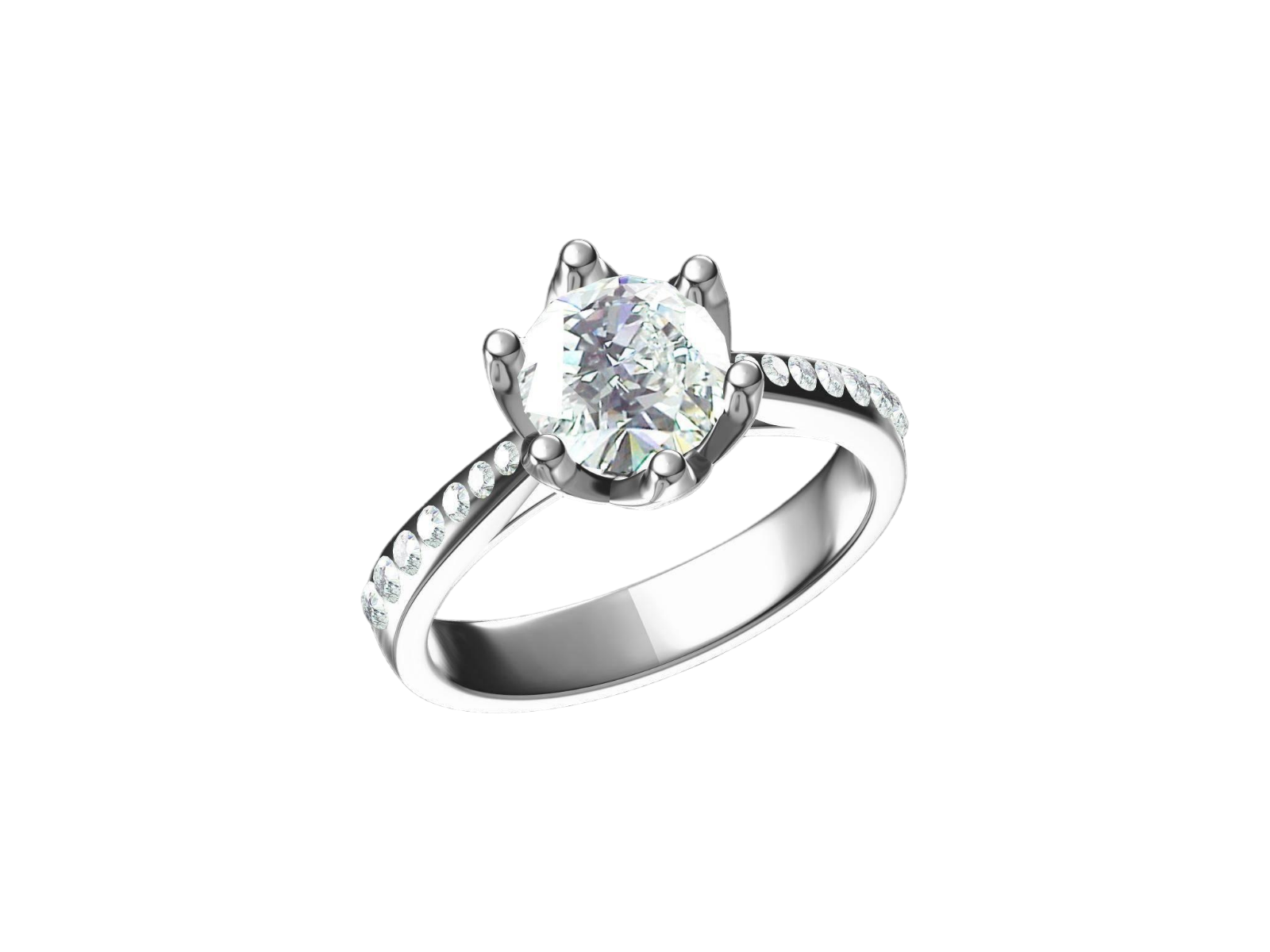 Anello Cyre-The Light Steps (Diamante Lab-Grown)