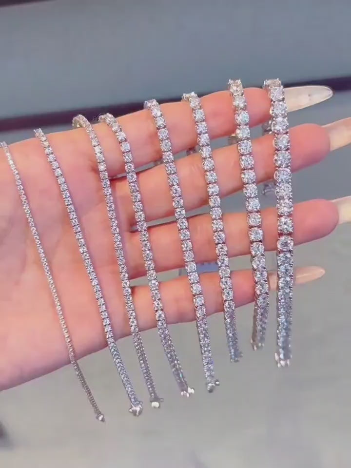 Bracelet tennis Cyre-The Shine (diamant de laboratoire)