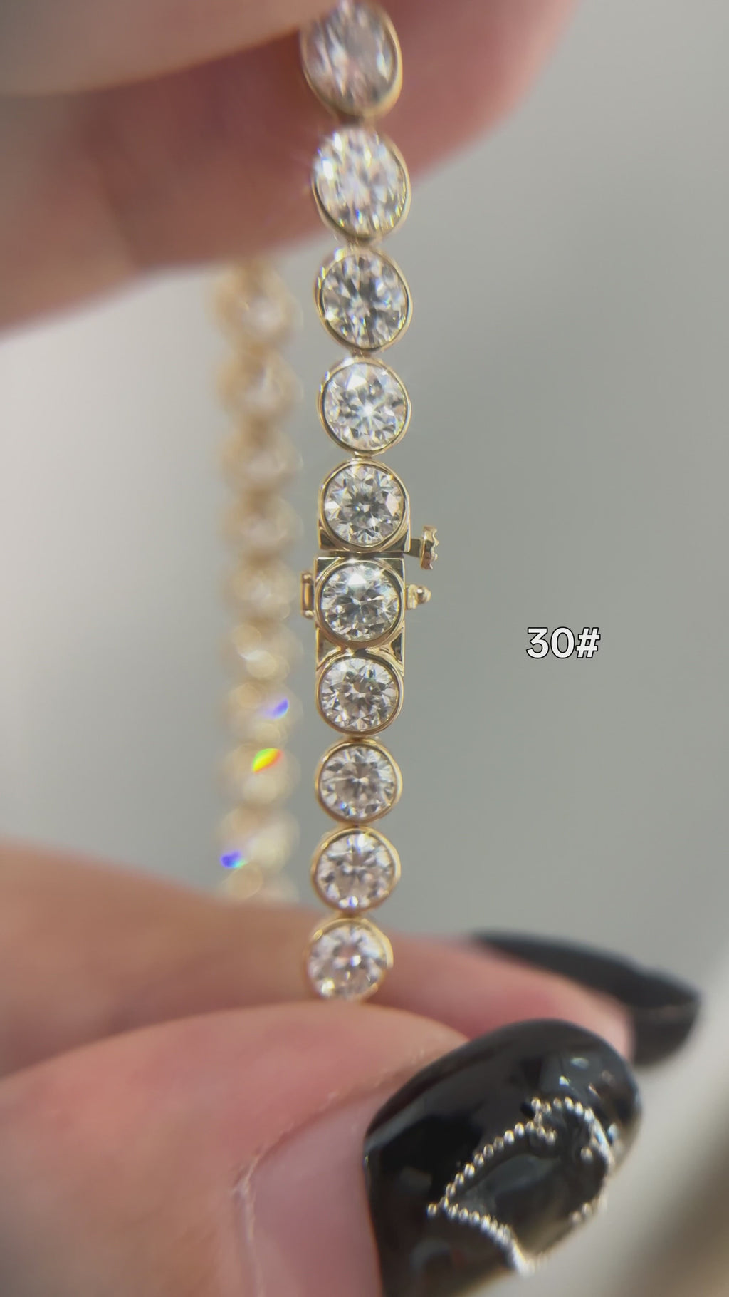 Cyre-The Orbit Tennis Bracelet (Lab-Grown Diamond)