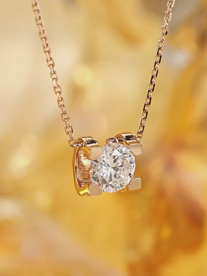 Collana Cyre-The Column (Diamante Lab-Grown)