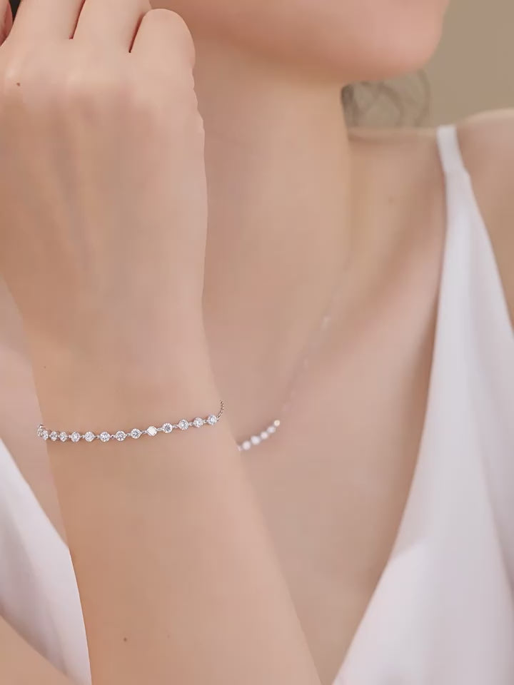 Bracciale Tennis Stellula – Diamante Lab-Grown 2ct | Oro 18K