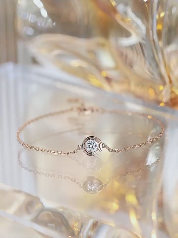 Bracciale Tennis Cyre-The Aura (Diamante Lab-Grown)