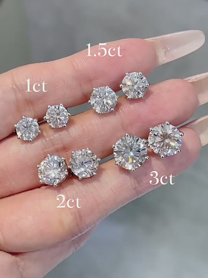 Boucles d'oreilles Cyre-The Source (diamant de laboratoire)