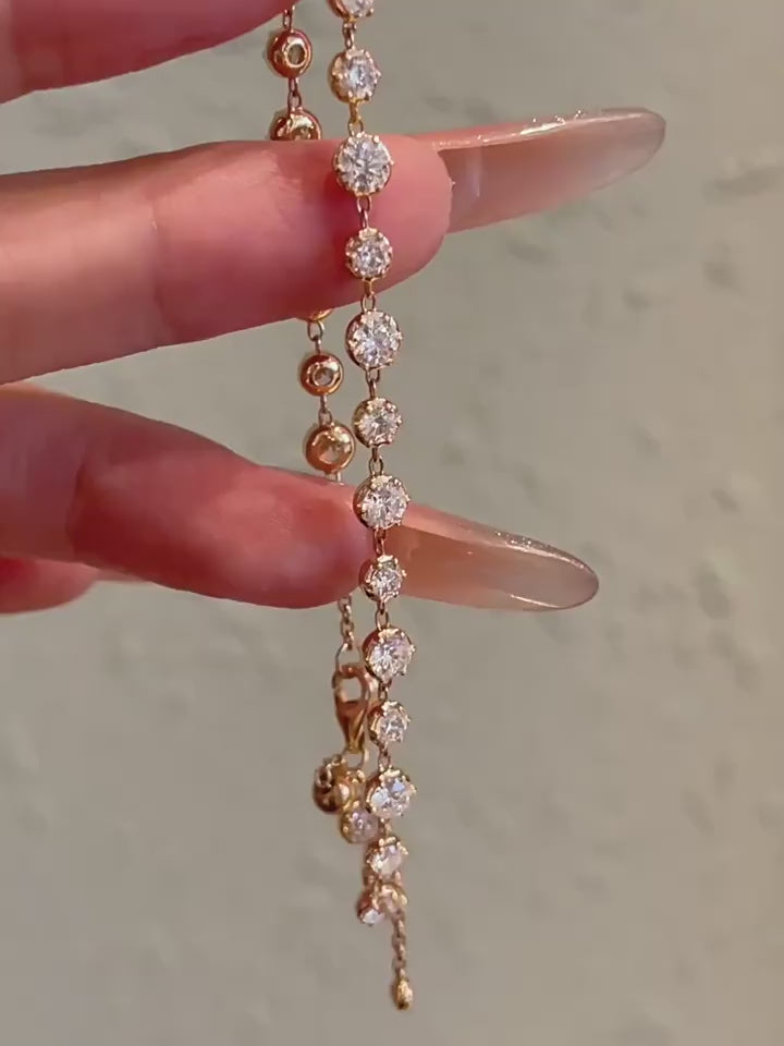 Bracciale Tennis Cyre-The Serta (Diamante Lab-Grown)