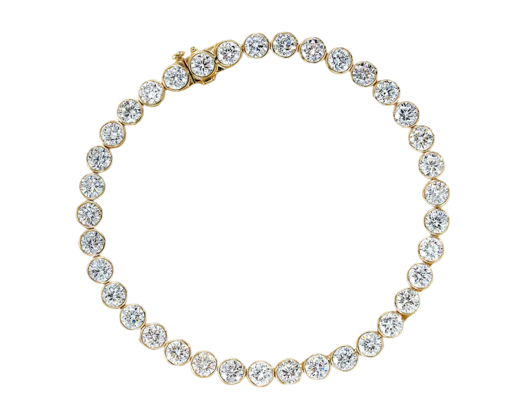 Bracciale Tennis Cyre-The Orbit Diamante Lab-Grown Oro Bianco 750 Cyrediamond