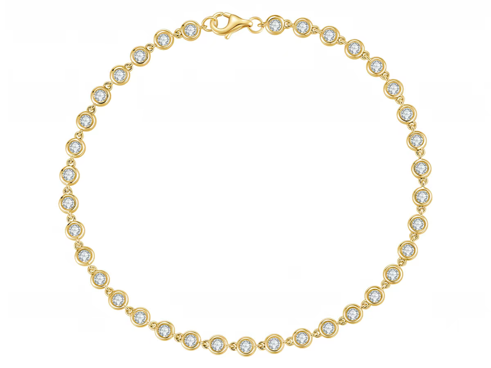 Bracciale Tennis Cyre The Astraea – Diamante Lab-Grown, Oro 18K