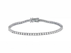 Bracciale tennis Cyre-The Shine dettaglio diamanti lab-grown - Cyrediamond